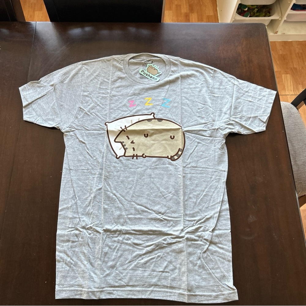 Pusheen The Cat Bed Time ZZZ PUSHEEN T-Shirt NWT Licensed & Official